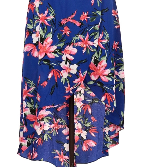 Iz byer dress, Large, blue floral - Picture 3 of 4